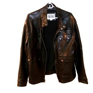 Converse Faux Leather Men's Jacket